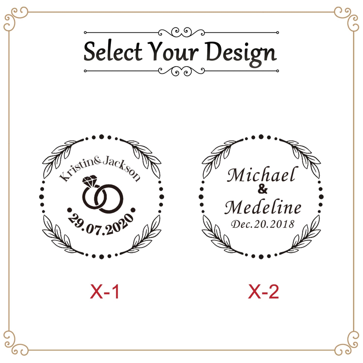 Yoption Custom Wooden Ring Box, Handcrafted Walnut Wood Engraved Hexagon Ring Holder, Mr and Mrs Ring Box for Wedding Ceremony Anniversary Proposal Yoption