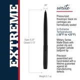 Fisher Space Pen - Non-Reflective Military Matte Black M4B- Cap-O-Matic - Gift Boxed Fisher Space Pen