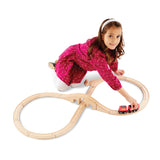 Melissa & Doug Classic Wooden Figure Eight Train Set (22 pcs) Melissa & Doug