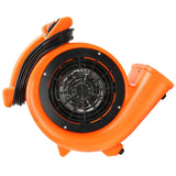 Dryser Air Mover Carpet Dryer 2 Speed 1/2 HP Industrial Floor Fan - Orange Carpet Drying Fan Floor Blower Dryser