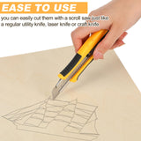 Kigley 60 Pack Basswood Sheets 12"x12"x1/8", 3mm Thick Unfinished Square Wood Board for Crafts, DIY Architectural Models Making, Painting, Mini House Kigley