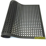 smabee Anti-Fatigue Non-Slip Rubber Floor Mat Heavy Duty Mats 36"x60" for Outdoor Restaurant Kitchen Bar smabee