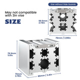 Universal Clamp Collets Barrel with 4 Openings, Constructed from Aircraft Grade Aluminum with Thick Anti-slip Non-Marring Surface SporGain