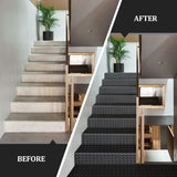 Diamond Plate Rubber Flooring Rolls 16.5 x3.3 Ft x 3 mm Heavy Duty Garage Floor Runner Rubber Trailer Garage Floor Mats for Garage Warehouse Gym jxgzyy