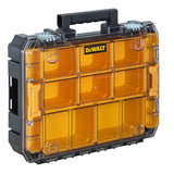 DEWALT TSTAK Tool Organizer, Holds Up To 44 lbs., Clear Lid Organizer, Compartments for Small Tools and Accessories (DWST17805) DEWALT