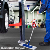 VEVOR Garage Floor, Durable Interlocking Floor Tiles, 50 Pack, Non-Slip Diamond Plate Garage Tiles, Support up to 55,000 lbs for Car Garage, VEVOR