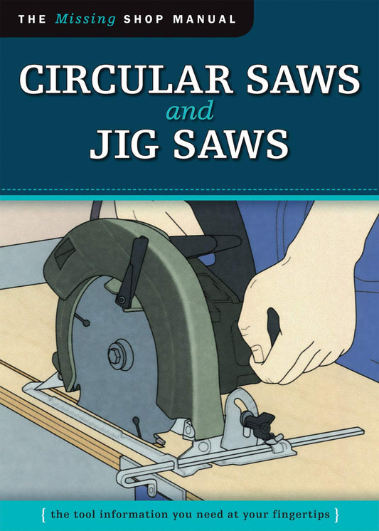 Circular Saws and Jig Saws (Missing Shop Manual): The Tool Information You Need at Your Fingertips (Fox Chapel Publishing) Choosing a Saw, Setup, - WoodArtSupply