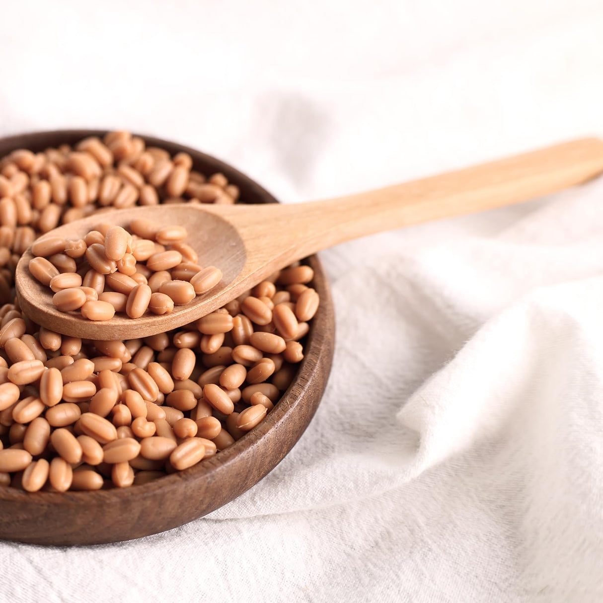 HANSGO 6PCS Small Wooden Spoons, Small Soup Spoons Serving Spoons 6inch Wooden Teaspoon for Coffee Tea Jam Bath Salts HANSGO