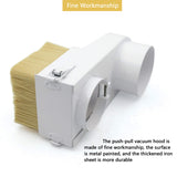 RATTMMOTOR 65mm Spindle Dust Boot Shoe CNC Spindle Motor Double Door Brush Dust Shoe Cover Cleaner Engraving Machine Accessories for CNC Engraver RATTMMOTOR