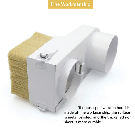 RATTMMOTOR 65mm Spindle Dust Boot Shoe CNC Spindle Motor Double Door Brush Dust Shoe Cover Cleaner Engraving Machine Accessories for CNC Engraver RATTMMOTOR