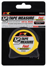 Performance Tool W5020 'Fast Measure' Tape, 12' x 5/8 Performance Tool