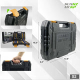 SUNHZMCKP Magnetic Screwdriver Set 66-Piece, S2- Alloy Tool Steel, Includes Slotted/Phillips/Torx Mini Precision Screwdriver, Replaceable Screwdriver SUNHZ MCKP