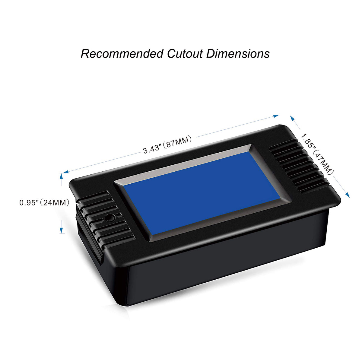 CrocSee AC 80-260V 100A CRS-022B LCD Display Digital Current Voltage P ...