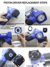 Sutekus 23 Gauge Pin Nailer 15/32" To 1" Pneumatic Air Pin Nailer Gun For Woodworking Applications Sutekus