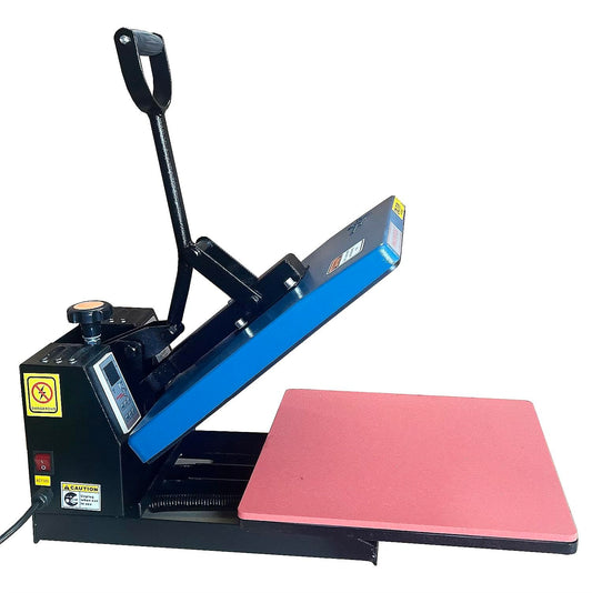 Fancierstudio Heat Press Digital Heat Press 15 x 15 Sublimation Heat Press Rhinestone Heat Press T-Shirt Heat Press 15x15 B/BLK (Clamp Shell) - WoodArtSupply