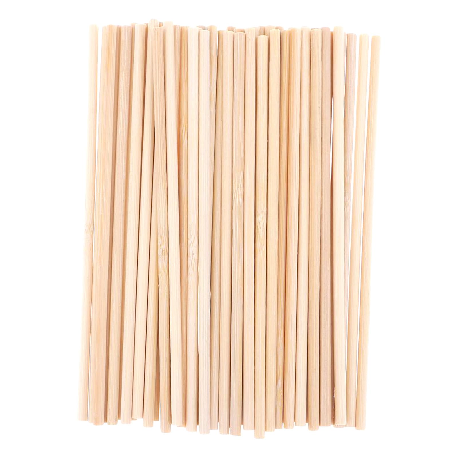 150 PCS Dowel Rods Wood Sticks Wooden Dowel Rods - 1/8 x 12 Inch Unfinished Bamboo Sticks Rods for Crafts and DIYers (1/8 x 12 Inch) - WoodArtSupply