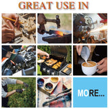 ETBOL 16 Oz Canvas Apron for Men - Black Heavy Duty Work Apron for Carpenters,Woodworkers,Blacksmith,BBQ,Gardener, workshop ETBOL