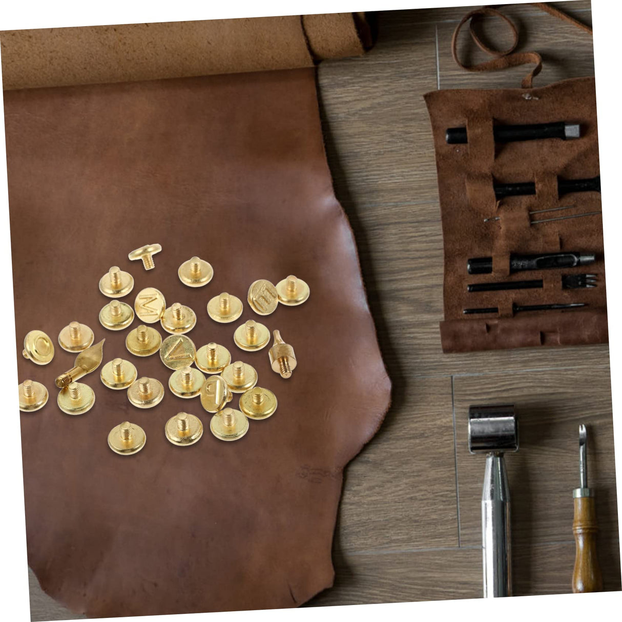 Lurrose 3 Sets Copper Letter Wood Burning Tips for Personalised Branding on Wood and Leather Lurrose