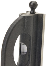 Starrett Steel Combination Square with Square Head - 12" Blade Length, Cast Iron Heads, Reversible Lock Bolt, Scriber, Spirit Level, 4R Graduation Starrett