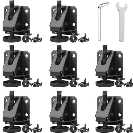 Sanchamy Heavy Duty Leveling Feet Furniture Levelers Adjustable Table Leg Leveler Workbench Leveling Feet for Furniture,Table, Cabinets, Sanchamy