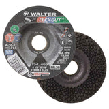 Walter 15L463 4-1/2x7/8 Flexcut Grinding Wheels Contaminant Free Type 29 Grit 36, 25 Pack Walter Surface Technologies