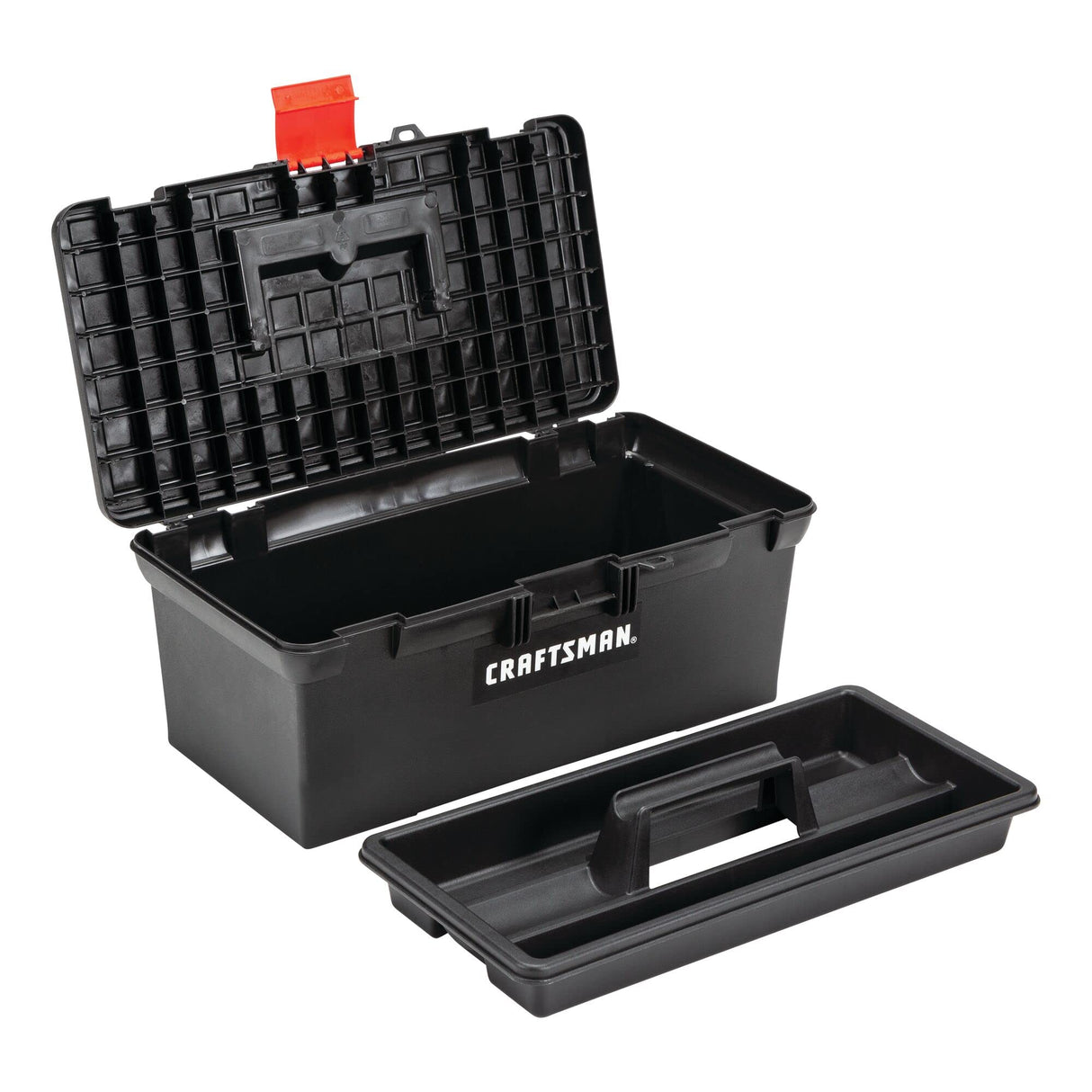 CRAFTSMAN Tool Box, Tool Storage, Lockable, Black, 16 Inch (CMST16005) Craftsman
