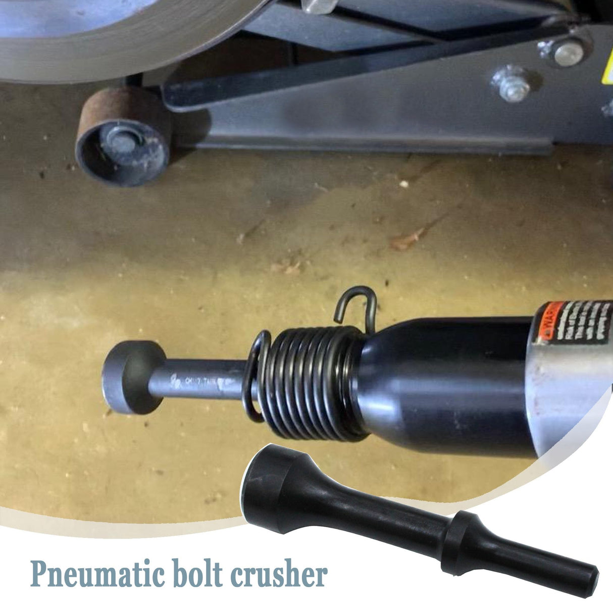 31982 Pneumatic 4-inch Hammer, Bit For Pneumatic Hammer Fits Impact Tool Air Hammer Attachments 2 Pcs Gteana