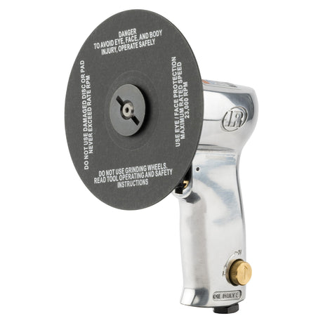Ingersoll Rand 317-B - 3" and 5" Sander, Fiber Pad, 18000 RPM, 0.45 HP, Chrome Ingersoll Rand