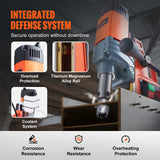 VEVOR Magnetic Drill, 1300W 1.57" Boring Diameter, 2922lbf/13000N 810 RPM Portable Electric Mag Drill Press with Variable Speed, Drilling Machine for VEVOR