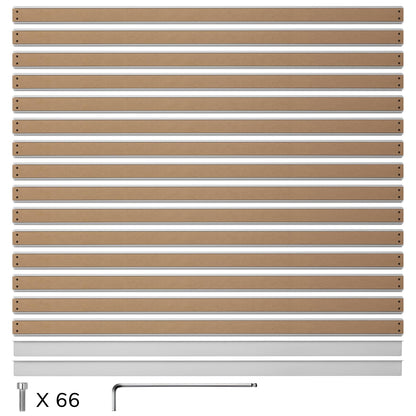 Genmitsu 1313 Aluminum & MDF Hybrid Spoilboard Table for CNC Router Machine PROVerXL 4030 V2 to 1313 XY-Axis Extension Kit, 1490 x 1393 x 20mm - WoodArtSupply