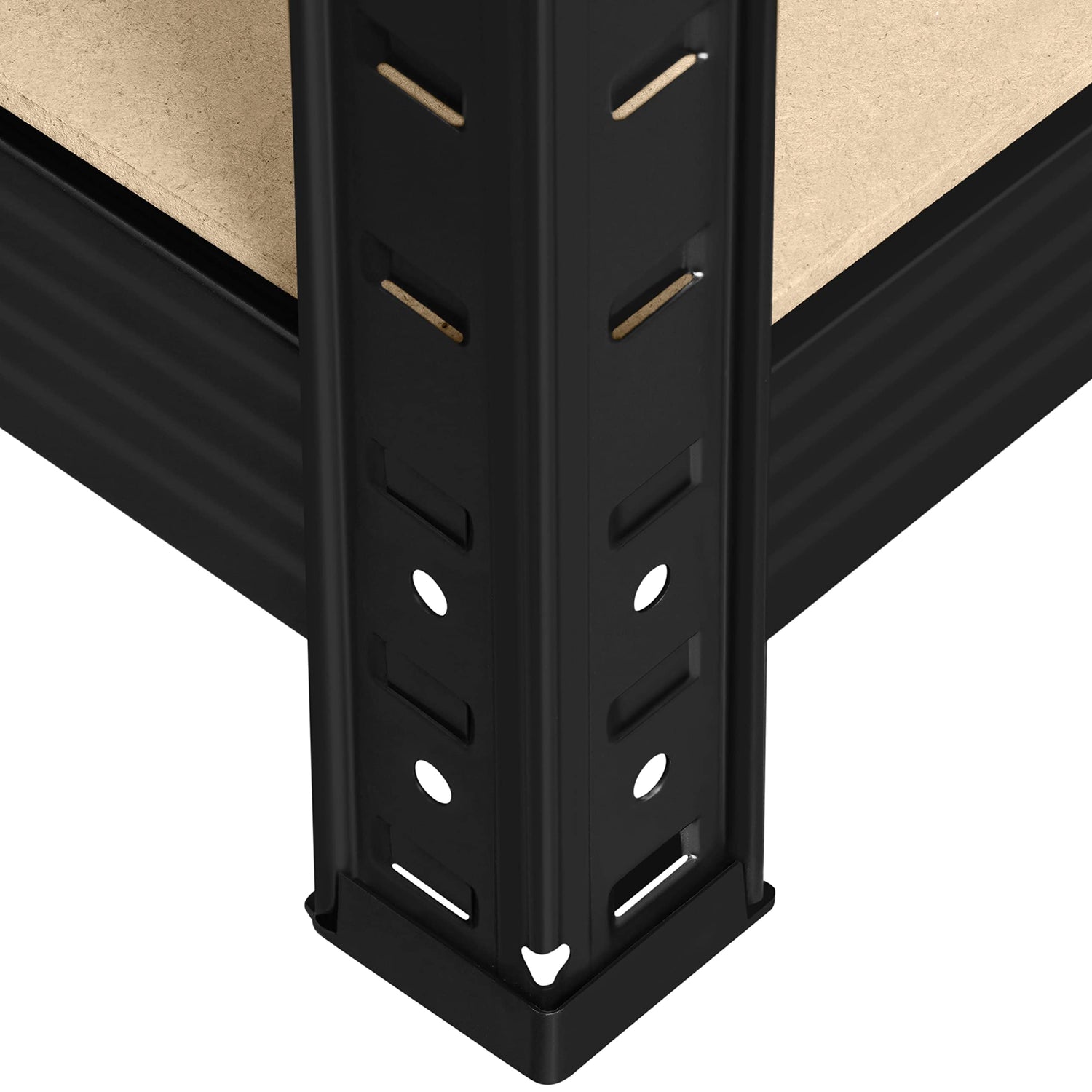 Topeakmart 5-Tier Utility Shelves, Metal Storage Shelves Garage Shelving Unit Adjustable Garage Storage Shelves Storage Racks Heavy Duty Shed Topeakmart