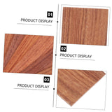 TEHAUX 1 6pcs Wooden Blank Bookmark Unfinished Wood Bookmarks DIY Wooden Craft Bookmark Wood Blank Bookmark Shapes Wood Sign Unfinished Wood Cutouts TEHAUX