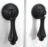 Kings Brand Furniture - Versailles Curio Display Storage Accent Cabinet with Glass Shelves (White) Kings Brand Furniture