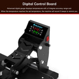 Delclynee Heat Press Machine 15x15 inch for T Shirts (HPM-1515-2) Delclynee