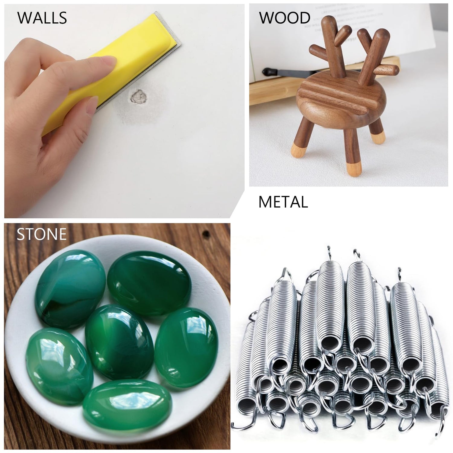 QYQRQF Hand Sander Kit, Assorted Micro Sander Sand Paper 150 240 320 400 600 Grits Hoop and Loop Sandpaper with 2pcs Detail Sanders for DIY Crafts QYQRQF