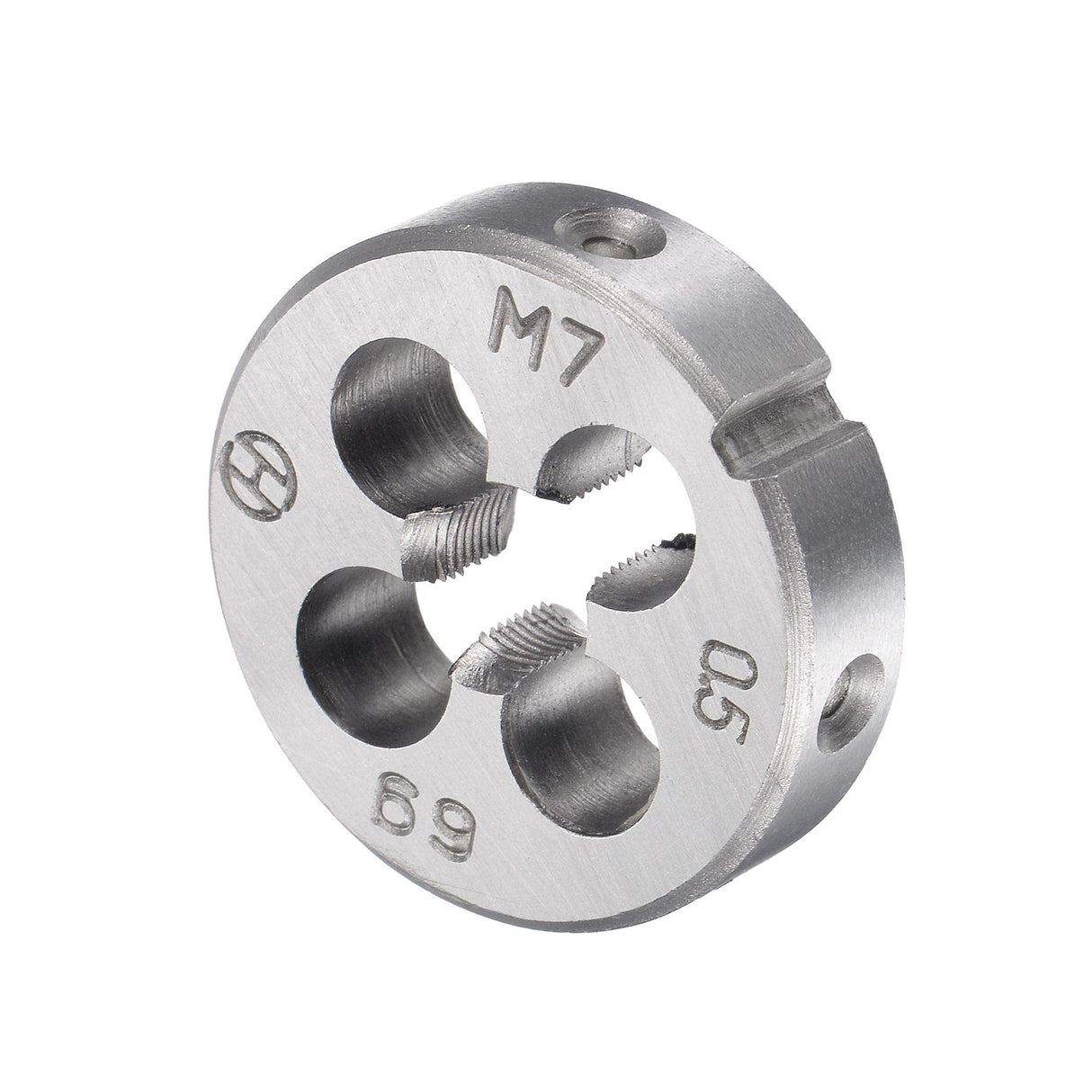 uxcell M7 x 0.5mm Metric Tap and Die Set, Machine Thread Screw Tap with Round Threading Die, Tap & Die Kit for Nut Screw Bolt Thread Repair uxcell