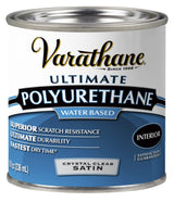 Varathane 200261H Water-Based Ultimate Polyurethane, Half Pint, Satin Finish Rust-Oleum