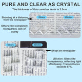 UV Resin, 2 PCS Upgrade Ultraviolet Epoxy Resin Crystal Clear Hard Glue Solar Cure Sunlight Activated Resin for Handmade Jewelry, DIY Craft JDiction