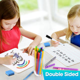 36 Pcs Double Sided Whiteboard Lined Dry Erase Board for Kids 9" x 12" Small Dry Erase Board with Lines Lined White Board Education Teacher Supplies Geyee