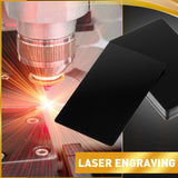 550 Pcs Metal Business Cards Engraving Aluminum Plates for Crafting Multipurpose Metal Sheets for Crafting 0.01 Inch Thick Blank Business Cards for Thenshop