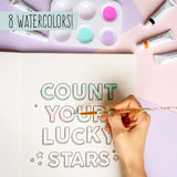 STMT D.I.Y. Artist Stationery Set, Art Journal Kit, Watercolor Kit, DIY Journaling Set for Girls Ages - 8+ STMT