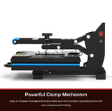 Delclynee Heat Press Machine 15x15 inch for T Shirts (HPM-1515-2) Delclynee