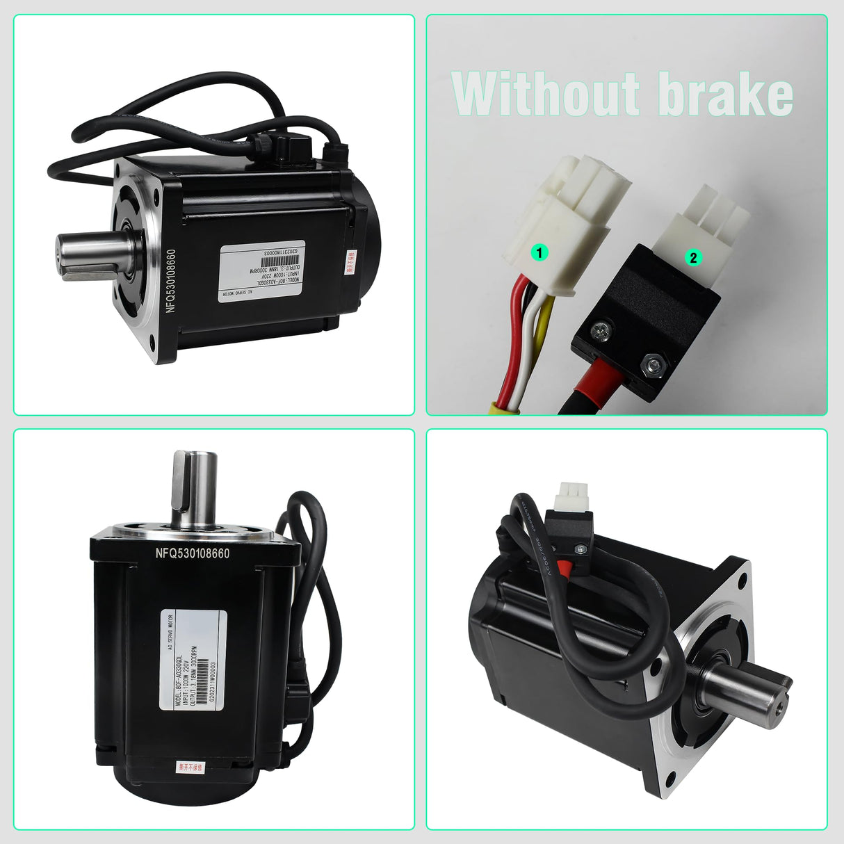 CNCTOPBAOS 1KW AC Servo Motor Kit,220V 1000W 3000rpm 3.18N.m Servo motor and Driver CNC Controller Kit,17 bit Encoder RS485 for CNC Milling Lathe CNCTOPBAOS