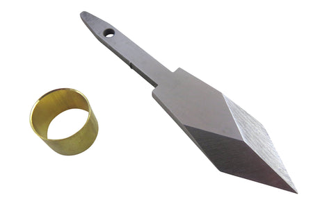 Narex 822391 Marking Striking Knife Kit with Dual Double Bevel Mn-V Blade Hardened to Hrc 61 and Brass Ferrule 822391 Narex
