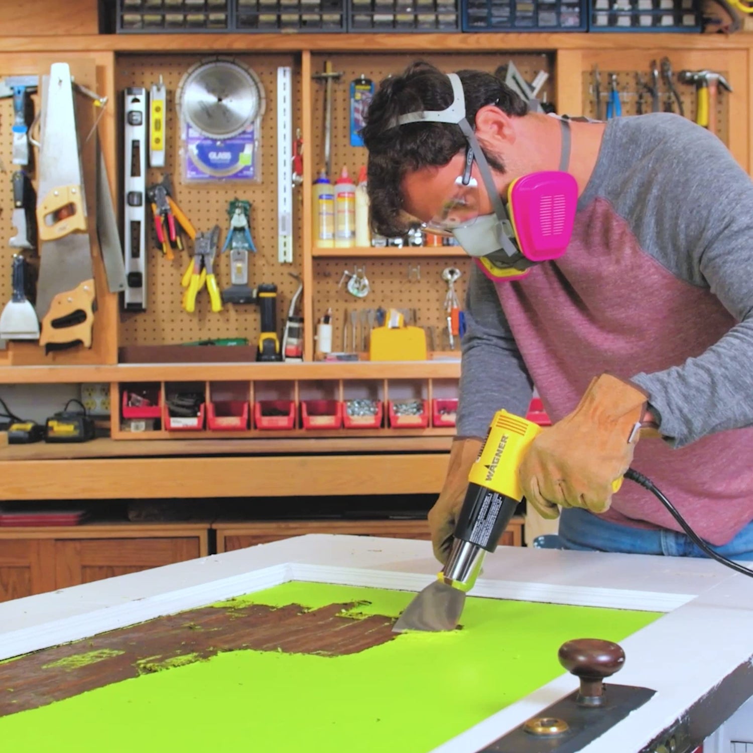 Wagner Spraytech 0503008 HT1000 Heat Gun, 2 Temp Settings 750ᵒF & 1000ᵒF, Great for Soften paint, Caulking, Adhesive, Putty Removal, Shrink Wrap, Wagner Spraytech