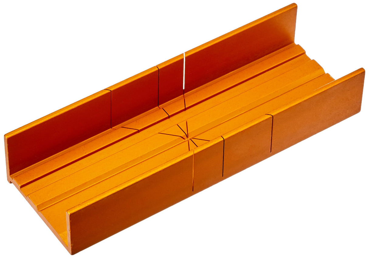 Olson Saw 35-241 Fine Kerf Saw 35-550 42 tpi with Aluminum Thin Slot Miter Box, Slot Size .014-Inch, Slot Angles 45, 60, 90, Cutting Depth 7/8-Inch ZONA
