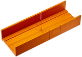 Olson Saw 35-241 Fine Kerf Saw 35-550 42 tpi with Aluminum Thin Slot Miter Box, Slot Size .014-Inch, Slot Angles 45, 60, 90, Cutting Depth 7/8-Inch ZONA