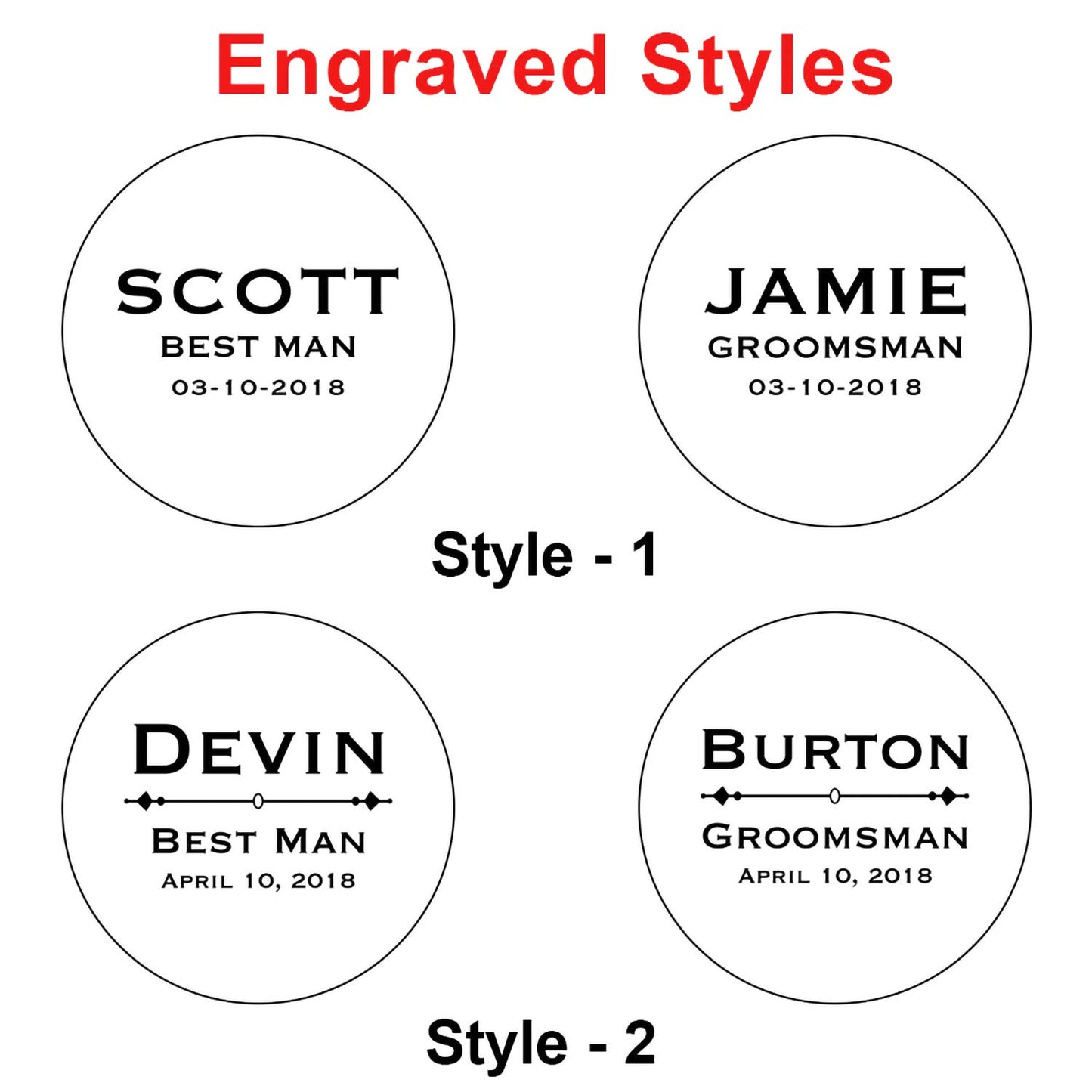 KOSTING Personalized Watch, Groomsmen Gift, Engraved Groomsman Watch w Personalized Wood Gift Box - Custom Groomsman Gift, Wedding Customized Favors - WoodArtSupply