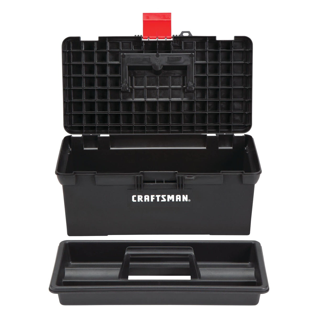 CRAFTSMAN Tool Box, Tool Storage, Lockable, Black, 16 Inch (CMST16005) Craftsman