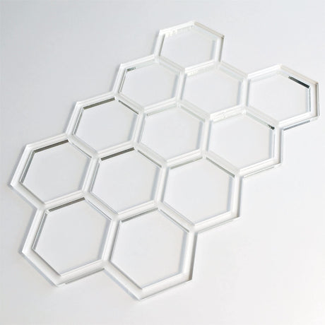 Honeycomb Template, Clear Acrylic Template, Woodworking Router Template for Making Charcuterie Boards Phocaea